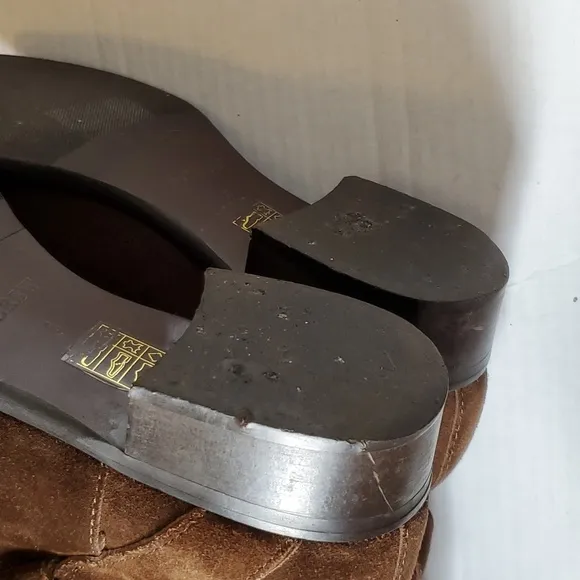 J.Crew Lowell Suede Buckle Boots sz. 8