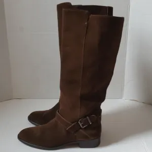 J.Crew Lowell Suede Buckle Boots sz. 8