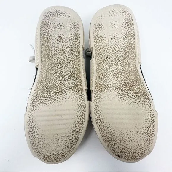 Jeffrey Campbell Endorphin Platform Canvas Sneakers Black Size 8