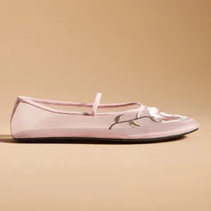 Jeffrey Campbell Swan Flower Mesh Flats