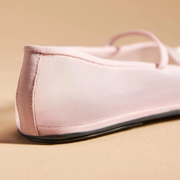 Jeffrey Campbell Swan Flower Mesh Flats