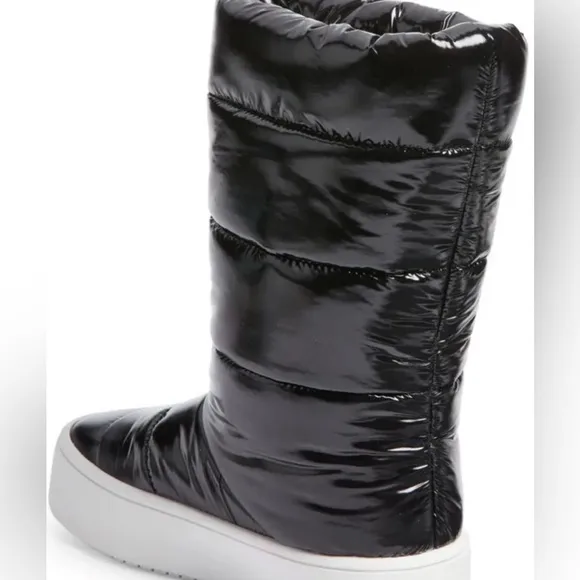 Jeffrey Campbell Womens Snowed Quilted Platform Boots Size 6