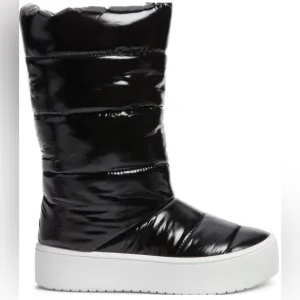Jeffrey Campbell Womens Snowed Quilted Platform Boots Size 6