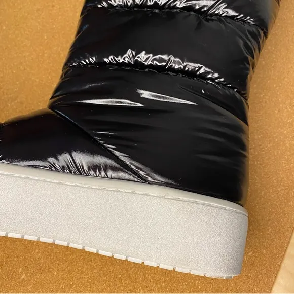Jeffrey Campbell Womens Snowed Quilted Platform Boots Size 6