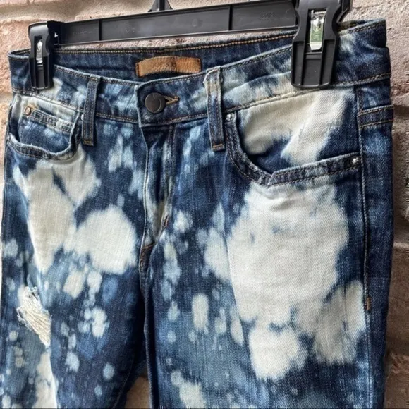 Joes Jeans Slim Ankle 90’s Distressed | Women Size 26 | Blue Acid Wash