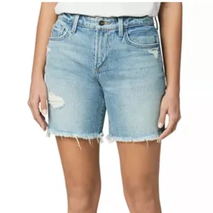 Joe’s jeans the Lara 7” Bermuda shorts pants denim NWT Indiana wash color