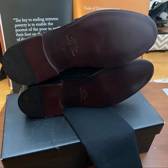 John Bakery Leather Double Monk Wingtip Loafers