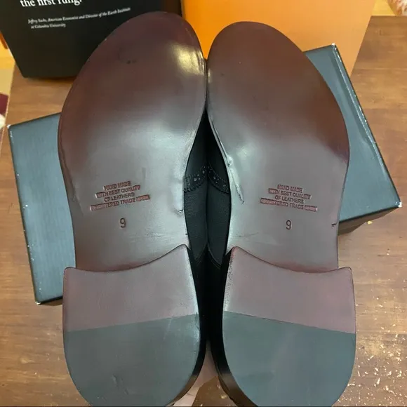 John Bakery Leather Double Monk Wingtip Loafers