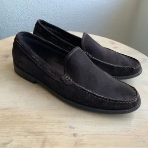 John Varvatos, USA, Suede Loafers, Sz 10.5