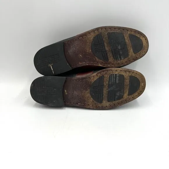 Johnston &amp; Murphy Aragon II Kiltie Tassel Black Mahogany Loafers