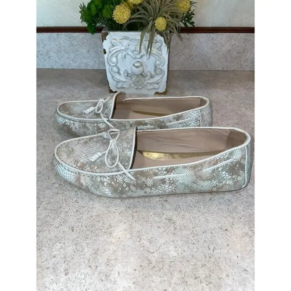 Johnston &amp; Murphy Leather Driving Moccasins Size 7.5