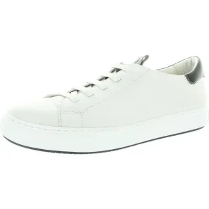Johnston &amp; Murphy Mens Anson Ivory Leather Casual And Fashion Sneakers New