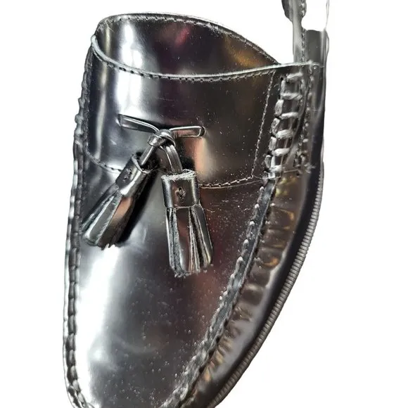 Johnston &amp; Murphy Men's Hayes Tassel Slip-On Loafers Black Size 8M
