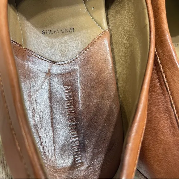 Johnston &amp; Murphy sheepskin Loafers SB2