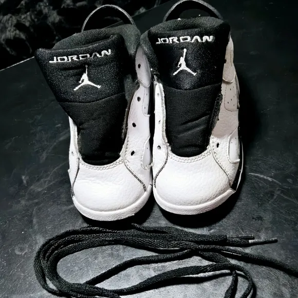 Jordan Baby Sneakers Black and White