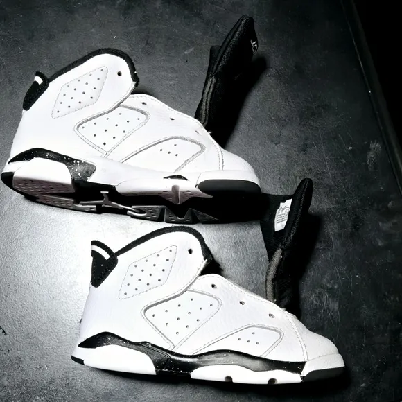 Jordan Baby Sneakers Black and White