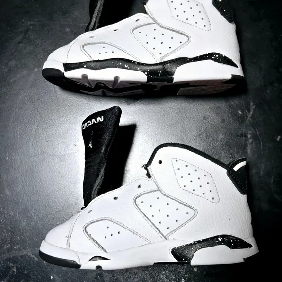Jordan Baby Sneakers Black and White