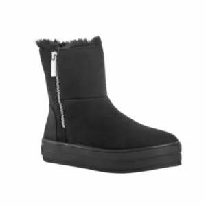J/Slides Henley Platform Leather Boots | 8