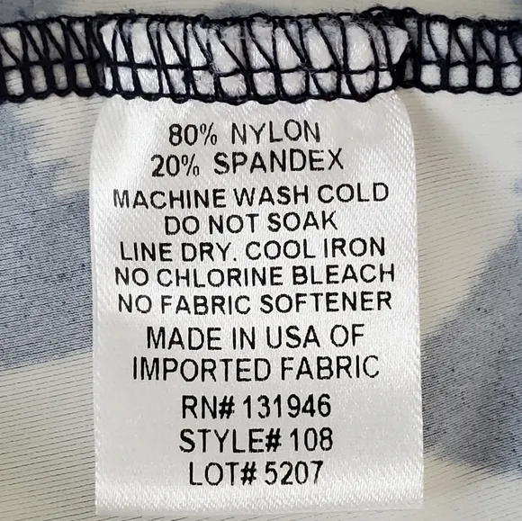Jude Connally Holly Tunic Dress Navy White Jersey Stretch Large