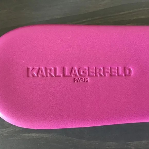 KARL LAGERFELD PARIS Women's Bijou Embellished Slide Sandals, size 9.5