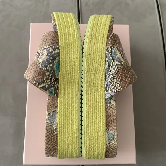 Kate Spade NIB Platform Slide Sandals size 10