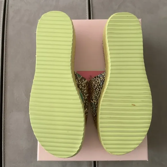 Kate Spade NIB Platform Slide Sandals size 10