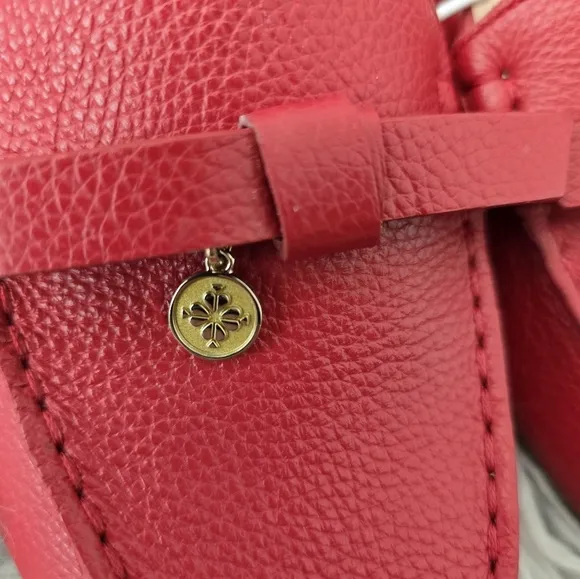 Kate Spade Red Leather Loafers 8usa