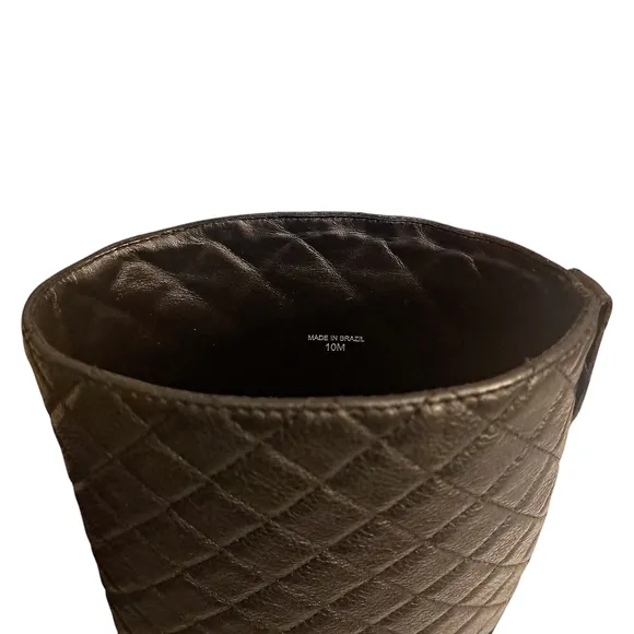 Kate Spade Sutton Quilted Leather Riding Boots