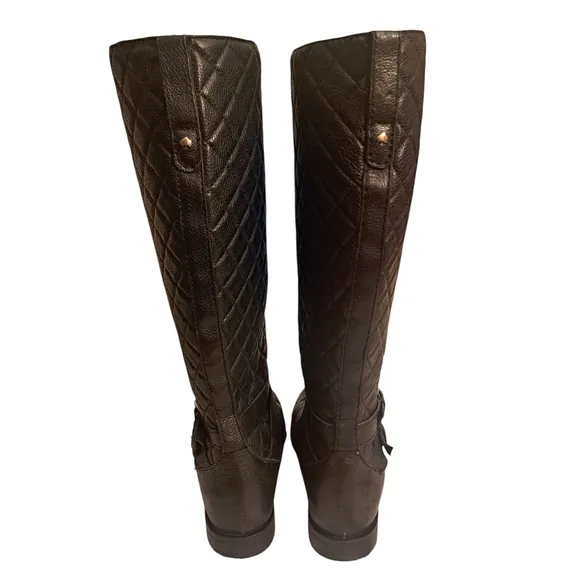 Kate Spade Sutton Quilted Leather Riding Boots