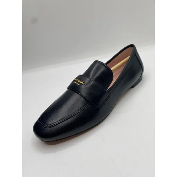 Kate Spade Women's Black New York Women's Leighton Slip-on Loafer Flats NWB