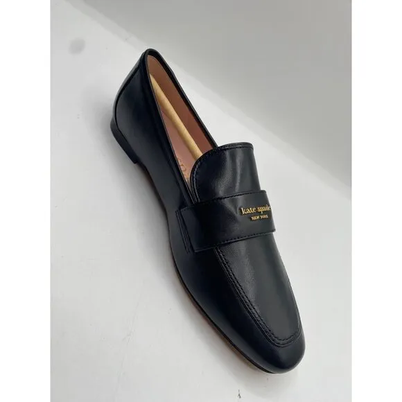 Kate Spade Women's Black New York Women's Leighton Slip-on Loafer Flats NWB