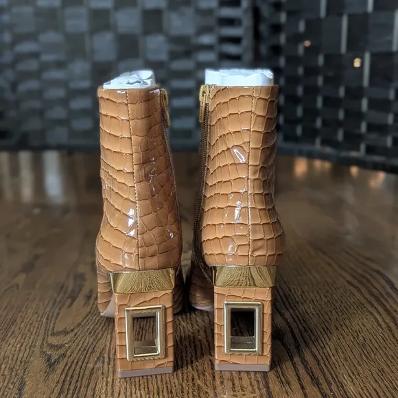 Katy Perry Collections NEW w/Box Ankle Boots Hollow Heel Sz 5 Shoes