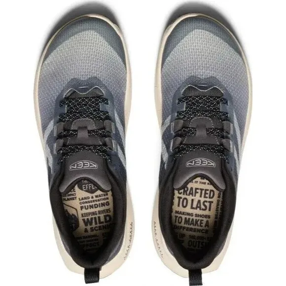 Keen 450 Dirt Hiking Shoes Mens 8.5 Lace Up Outdoors Sneakers Star White/Magnet