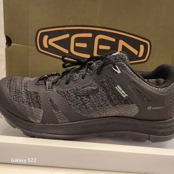 KEEN Terradora II Black/Magnet Hiking Sneakers. NIB. Size: Various