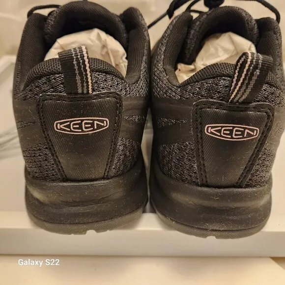 KEEN Terradora II Black/Magnet Hiking Sneakers. NIB. Size: Various