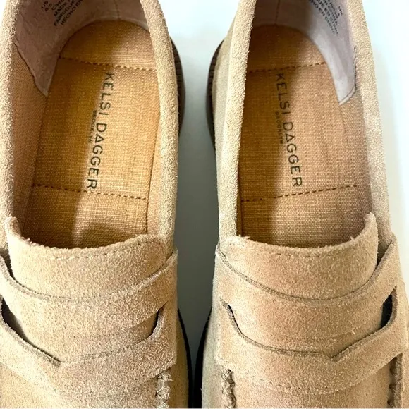 Kelsi Dagger Brooklyn Lens Loafers Sz 6.5