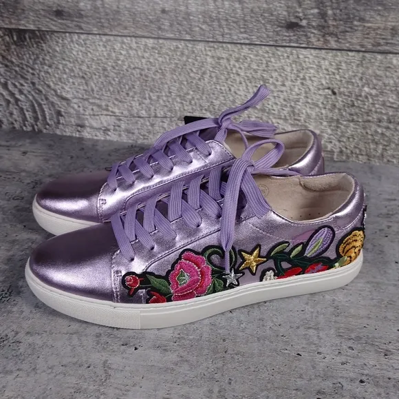 Kenneth Cole Lavender Sneakers
