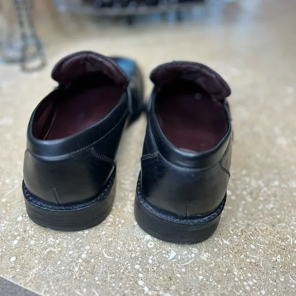 Kenneth Cole New York Men's Black Leather Loafers
