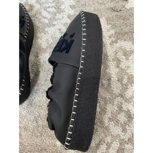 Kenzo Paris Black Winter Espadrilles Size 36 or US 6