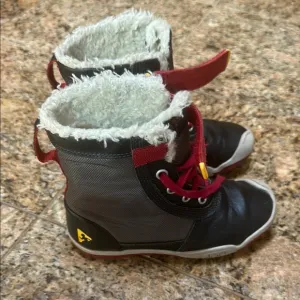Kids Winter Boots with Faux Fur Lining