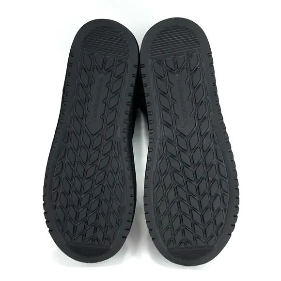 KOOLABURRA By UGG BLACK SUEDE WOOL LINING COLD WEATHER FOLDABLE TALL/SHORT BOOTS