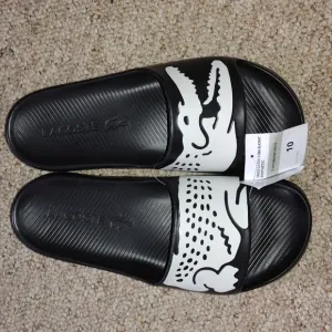 Lacoste slide size 10 men's