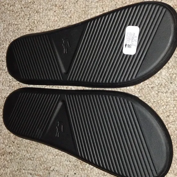 Lacoste slide size 13 - mens