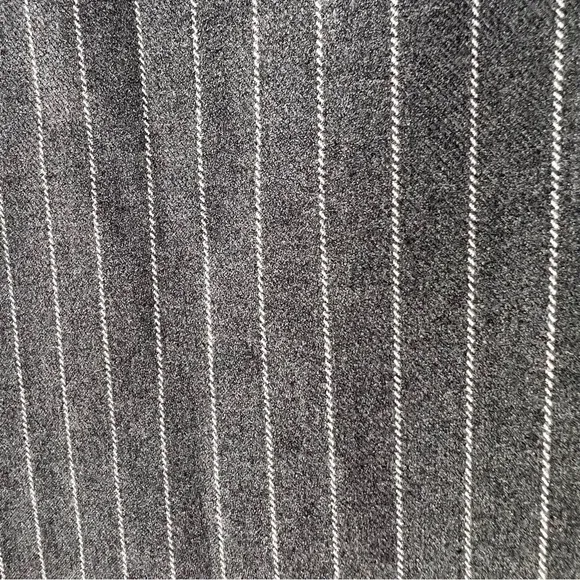 L’Agence Sloan Grey Pinstripe Sleeveless Mini Dress