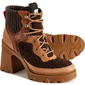 LAST PAIR!  new Sorel Brex Heel Cozy Boots Waterproof, Leather   Tawny Buffalo