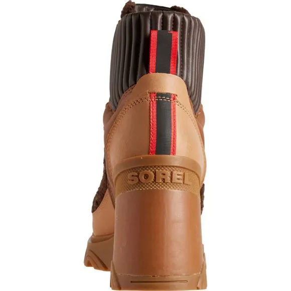 LAST PAIR!  new Sorel Brex Heel Cozy Boots Waterproof, Leather   Tawny Buffalo