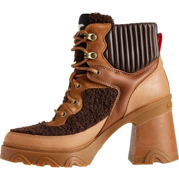 LAST PAIR!  new Sorel Brex Heel Cozy Boots Waterproof, Leather   Tawny Buffalo