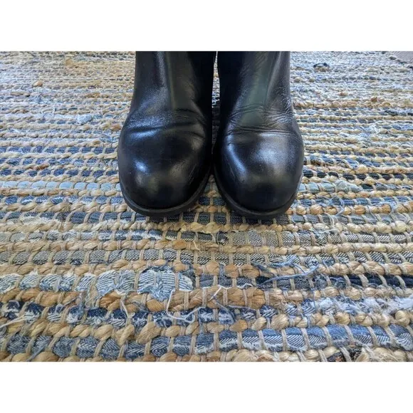 Lavorazione Artigiana Women's 7.5 Made In Italy Genuine Leather Quilted Boots