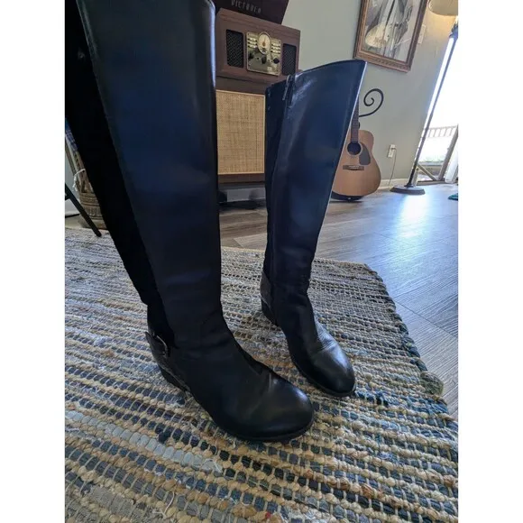 Lavorazione Artigiana Women's 7.5 Made In Italy Genuine Leather Quilted Boots