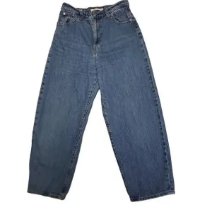 Levi's Jeans Women 26 Balloon Leg Baggy Barrel Horseshoe 80s Style Retro Vintage